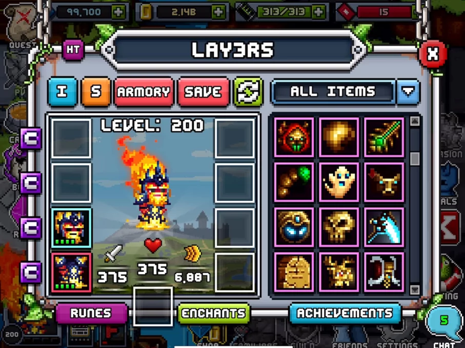Bit Heroes Quest: Pixel RPG screenshot 8