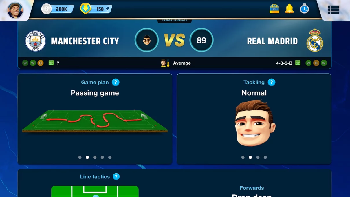 OSM 26/27 Soccer Manager Game screenshot 5