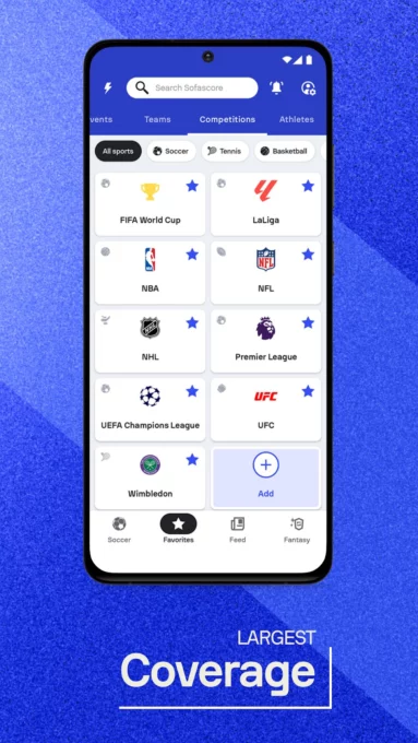 Sofascore: Live Sports Scores screenshot 3