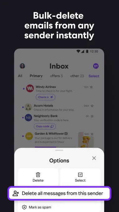 Yahoo Mail: Email & Planner screenshot 7