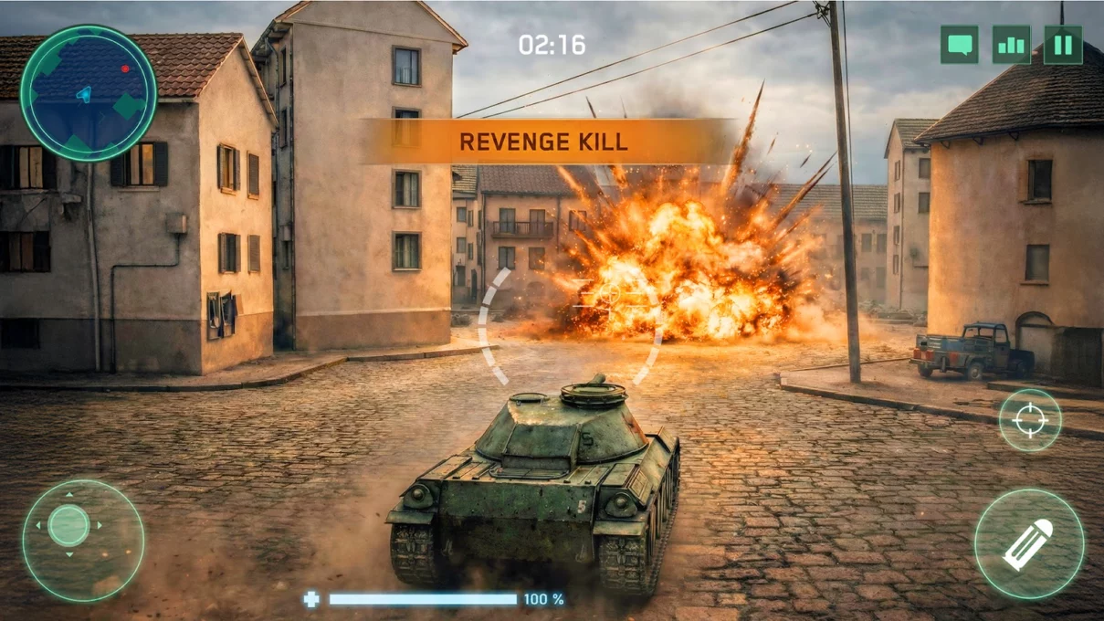 War Machines：Tanks Battle Game screenshot 3
