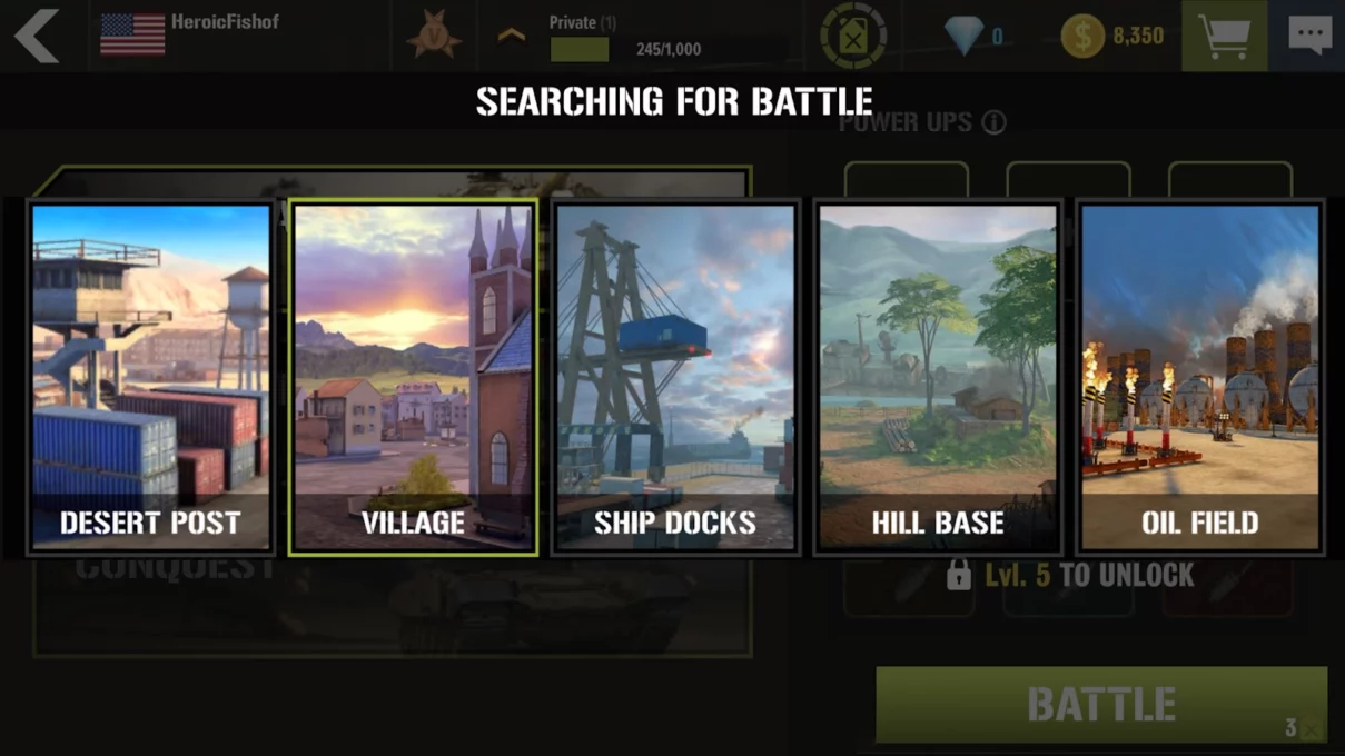 War Machines：Tanks Battle Game screenshot 5