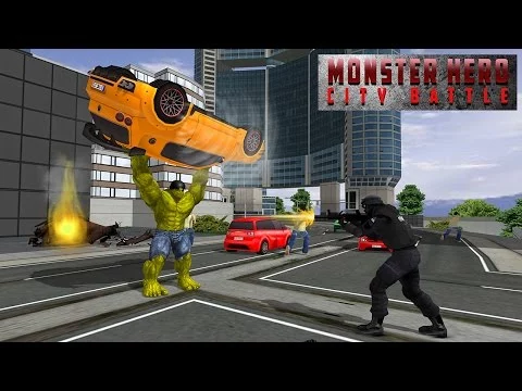 Monster Hero City Battle Game trailer