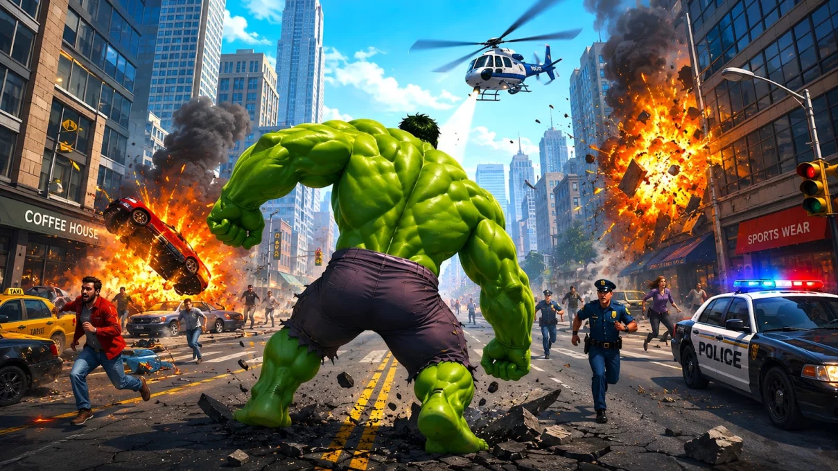 Monster Hero City Battle Game screenshot 4