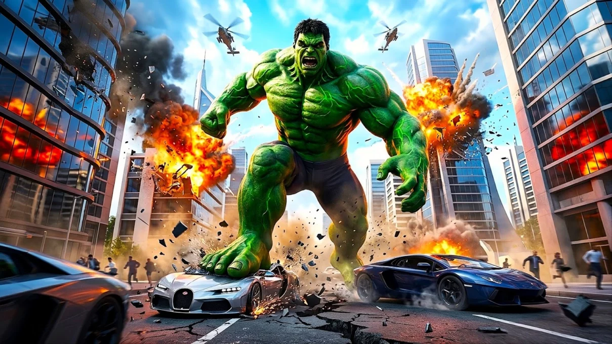 Monster Hero City Battle Game screenshot 5