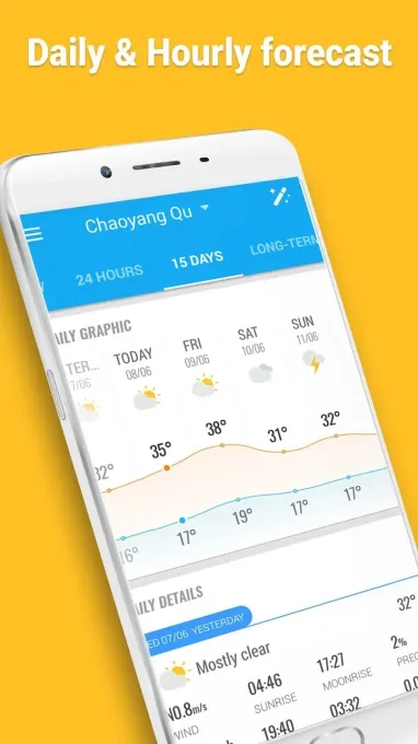 Amber Weather screenshot 3