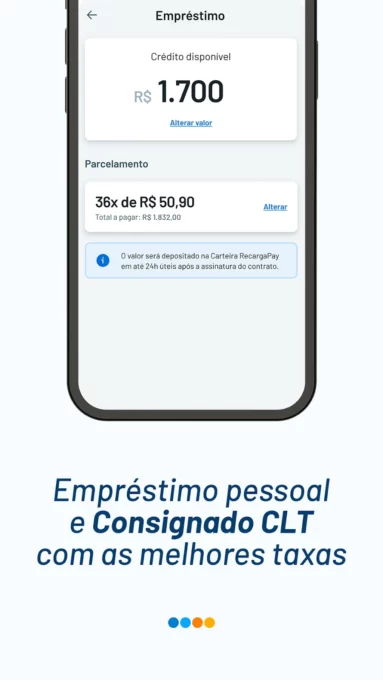 RecargaPay: Pix Cartão e Conta screenshot 5