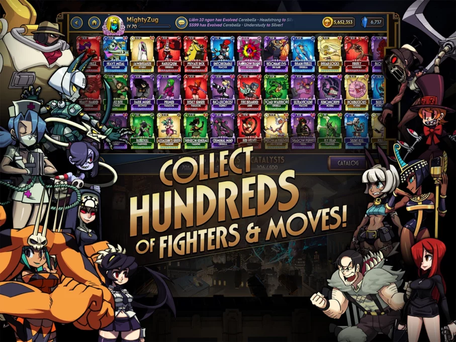 Skullgirls: Fighting RPG screenshot 8