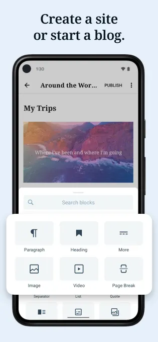 WordPress – Website Builder screenshot 3
