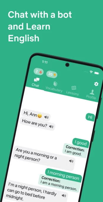 Andy English Language Learning screenshot 1