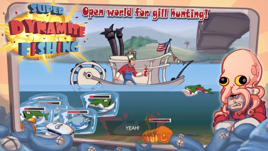 Super Dynamite Fishing screenshot 2