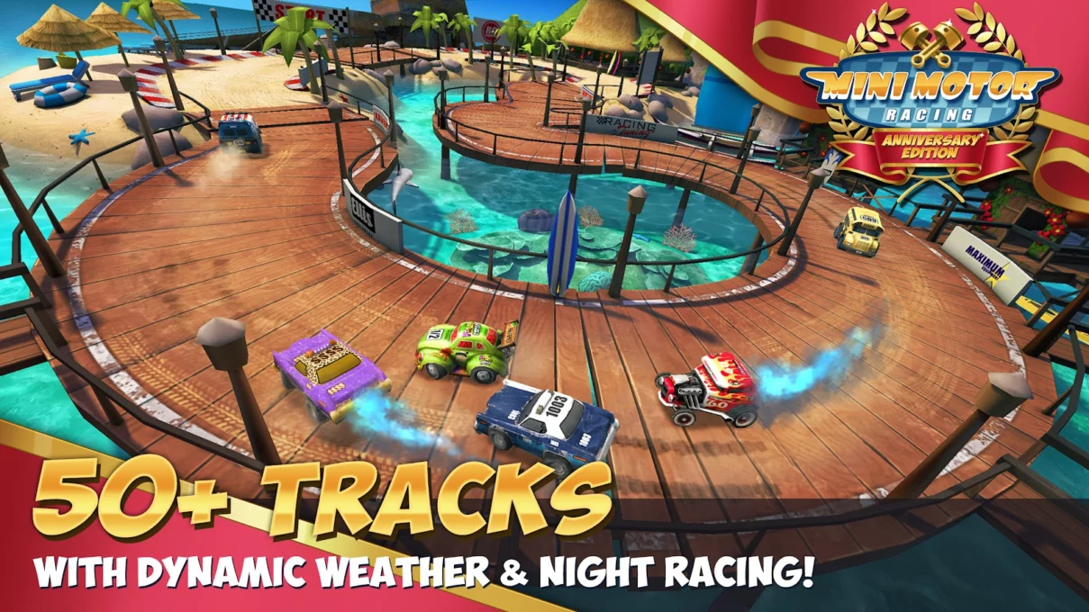 Mini Motor Racing screenshot 3