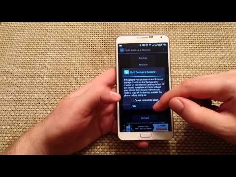 SMS Backup & Restore trailer