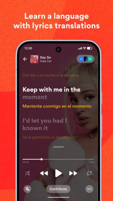 Musixmatch Dynamic Lyrics screenshot 4