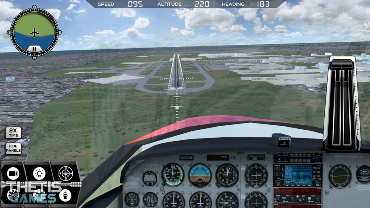 Flight Simulator 2017 FlyWings screenshot 2