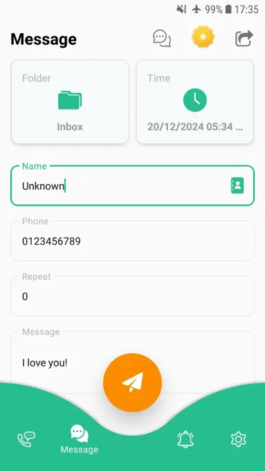 Fake Call and Sms screenshot 4