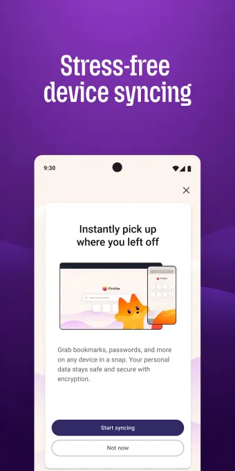 Firefox Fast & Private Browser screenshot 5