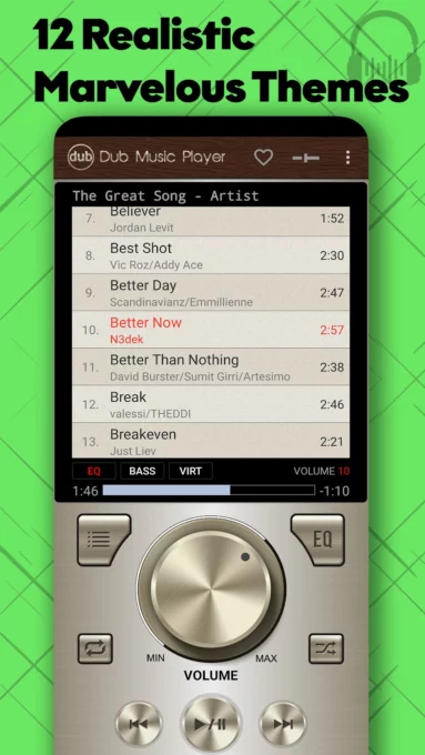 Dub Music Player - Mp3 Player screenshot 2