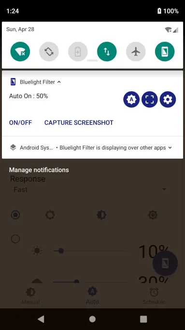 Bluelight Filter for Eye Care screenshot 4