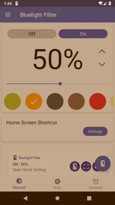 Bluelight Filter for Eye Care screenshot 2