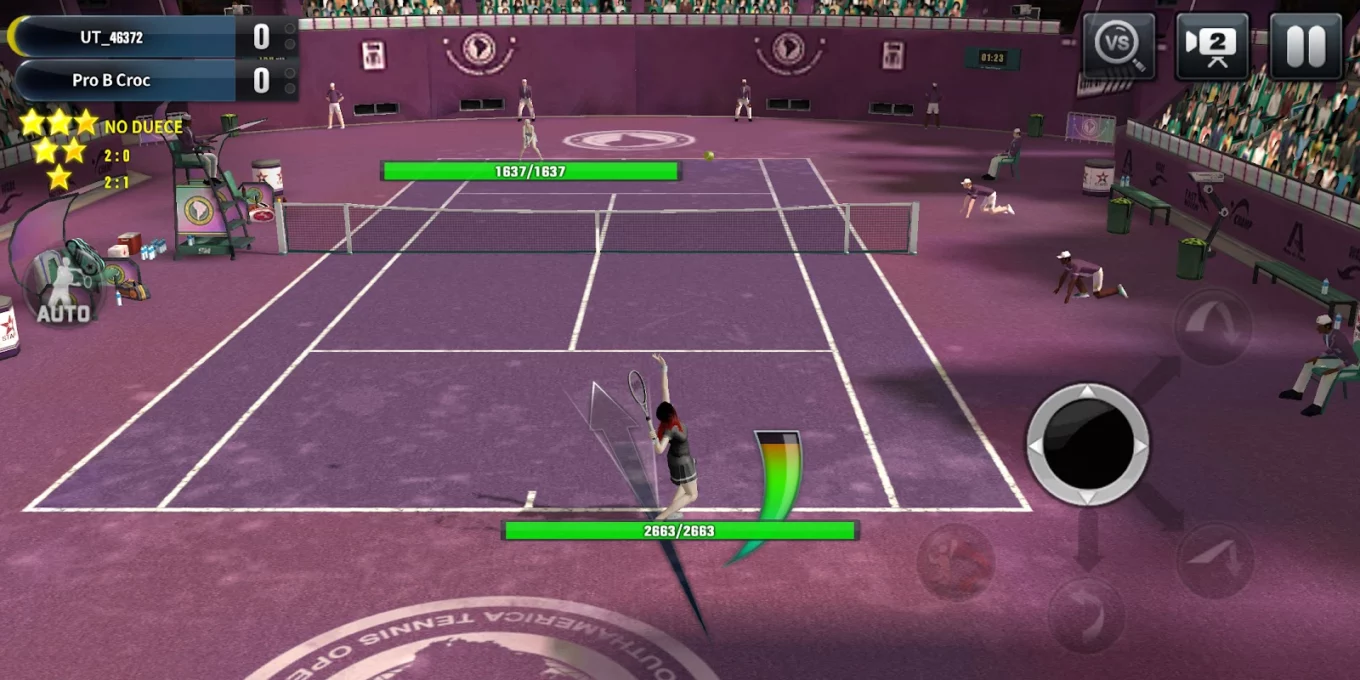 Ultimate Tennis: 3D online spo screenshot 5