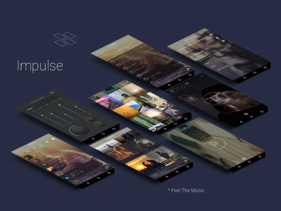 Impulse Music Player Pro screenshot 1