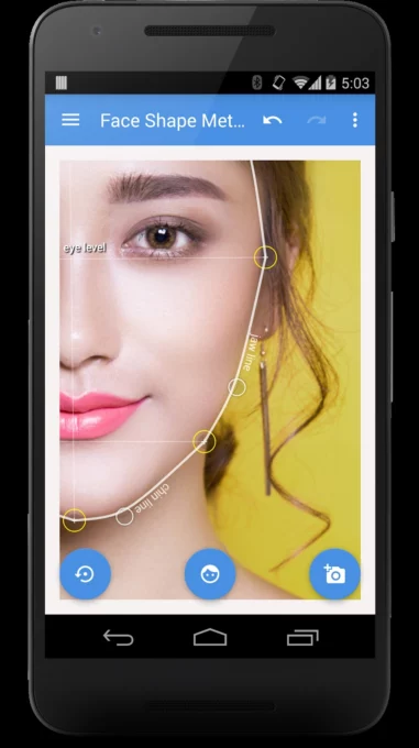 My Face Shape Meter and frames screenshot 3