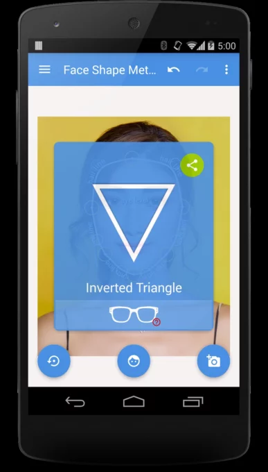 My Face Shape Meter and frames screenshot 4