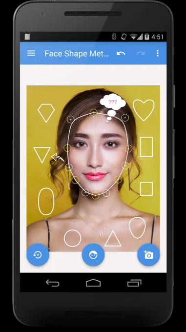 My Face Shape Meter and frames screenshot 1