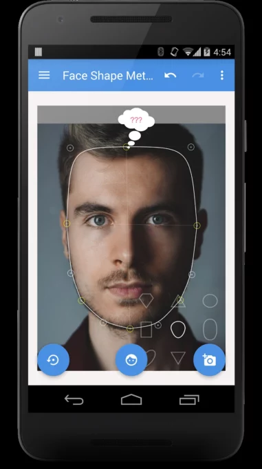 My Face Shape Meter and frames screenshot 2
