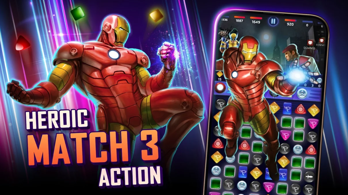 MARVEL Puzzle Quest: Match RPG screenshot 2