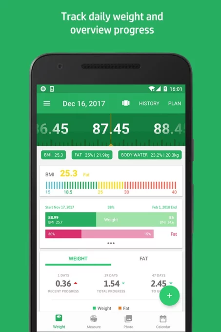 Weight Track Assistant screenshot 1