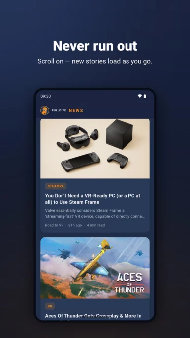 Fulldive VR News screenshot 4