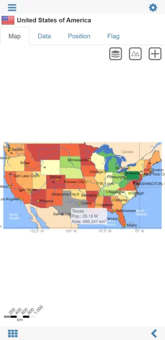 World Atlas MxGeo Pro screenshot 4