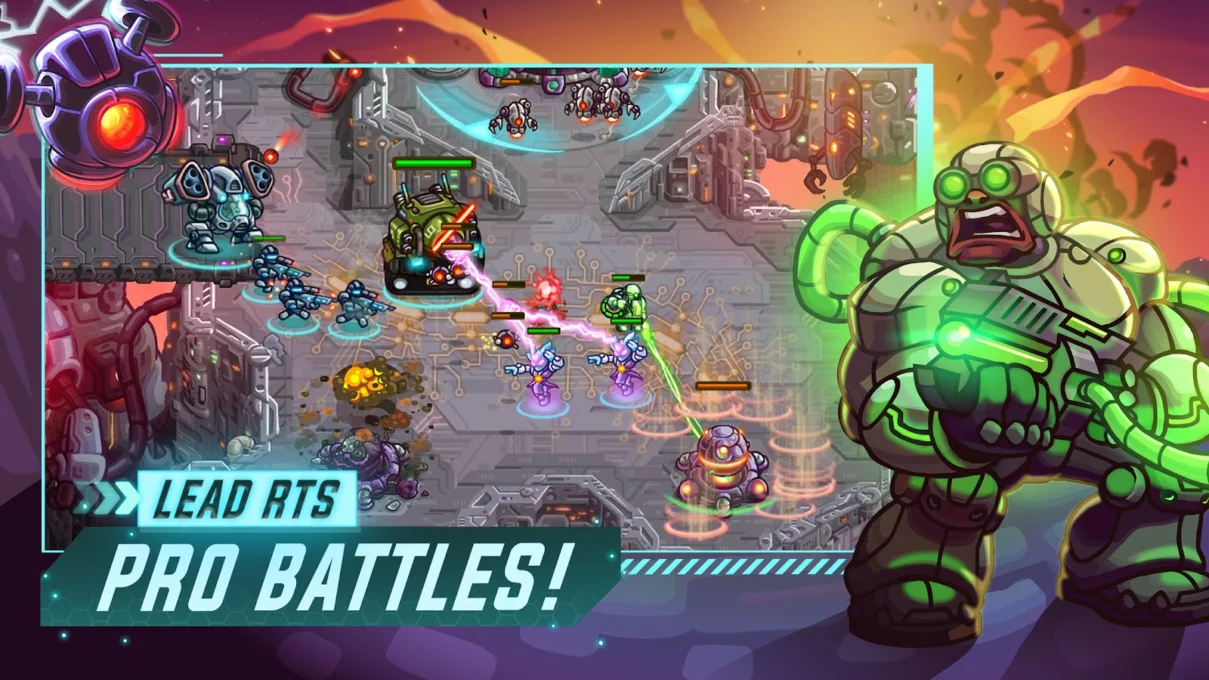 Iron Marines Offline Strategy screenshot 4