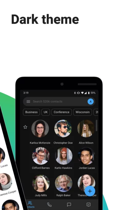 ContactsPlus: Contacts & Sync screenshot 2