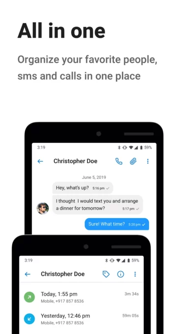 ContactsPlus: Contacts & Sync screenshot 3