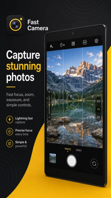 Fast Camera: Photo & Video screenshot 6