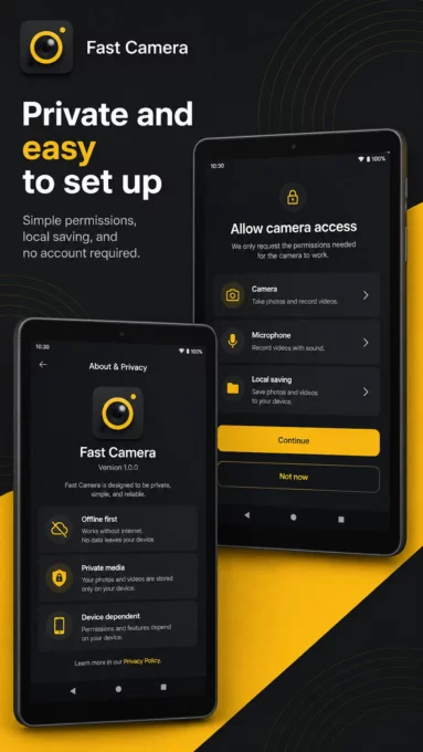 Fast Camera: Photo & Video screenshot 8