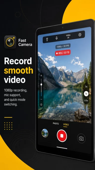 Fast Camera: Photo & Video screenshot 7