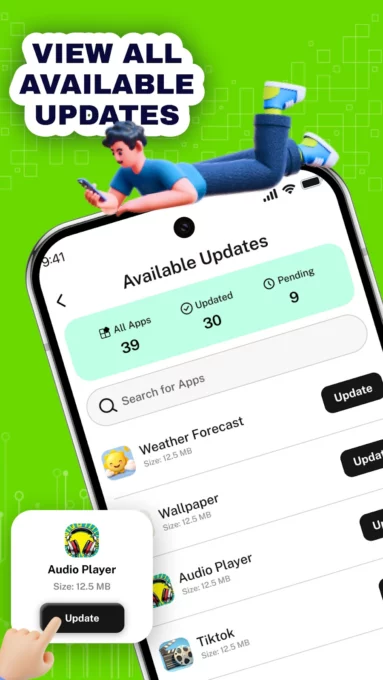 Software Update:Update Apps screenshot 3