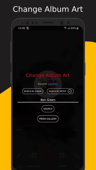 Crimson Music Player screenshot 7
