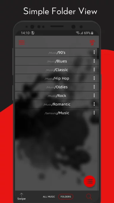 Crimson Music Player screenshot 6