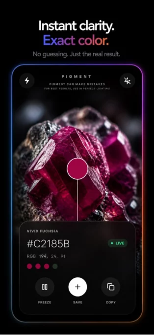 Pigment screenshot 2