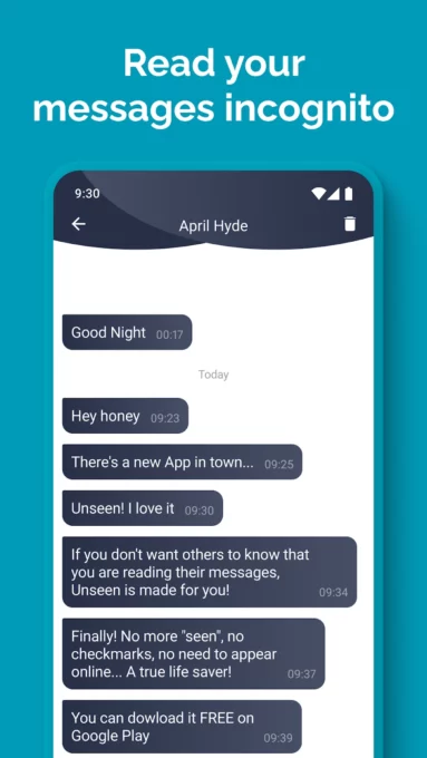 Unseen - No Last Seen screenshot 7