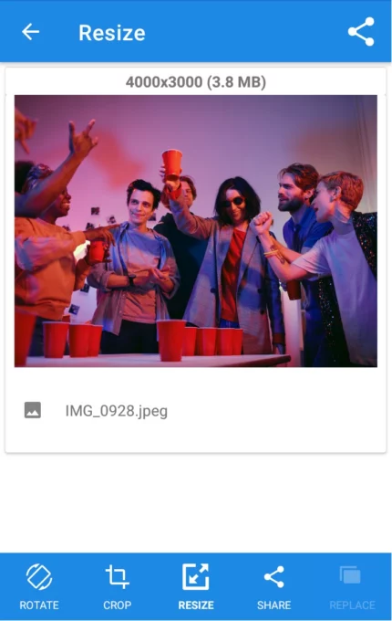 Photo & Picture Resizer screenshot 2