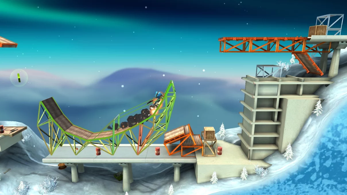Bridge Constructor Stunts screenshot 6