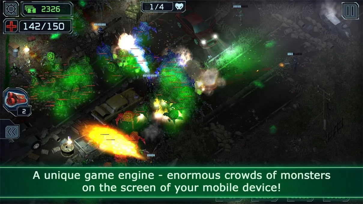 Alien Shooter TD screenshot 1