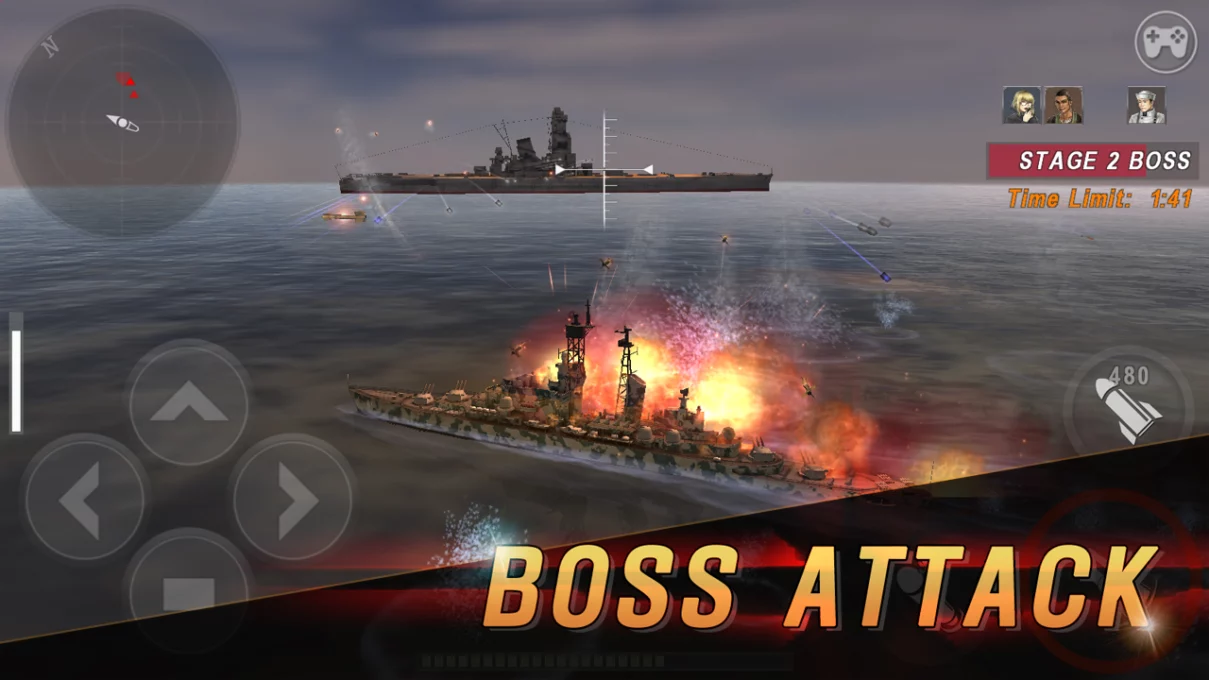 WARSHIP BATTLE:3D World War II screenshot 5
