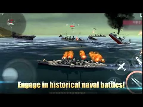 WARSHIP BATTLE:3D World War II trailer